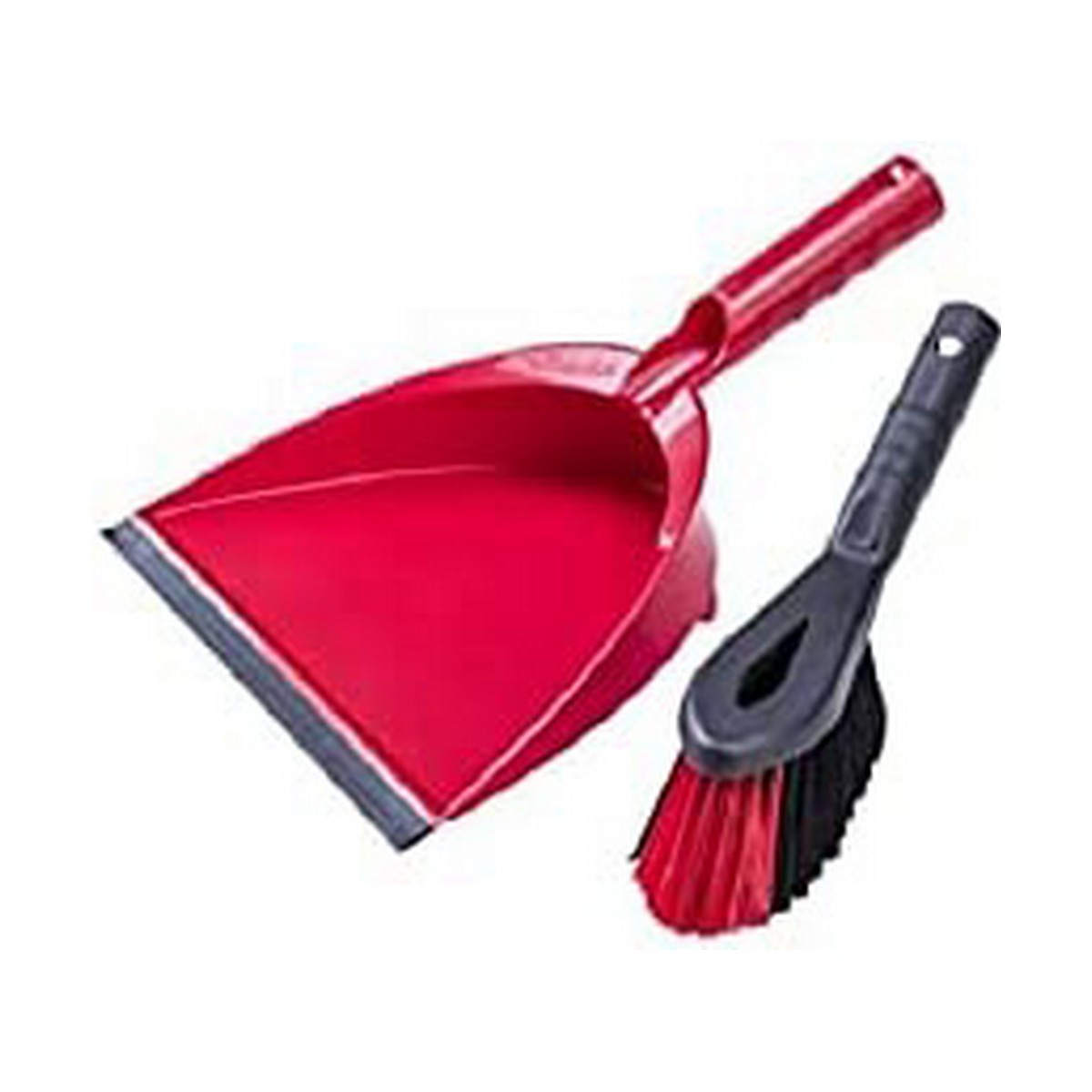 Set de Limpieza Escoba y Recogedor Vileda Rojo Plástico